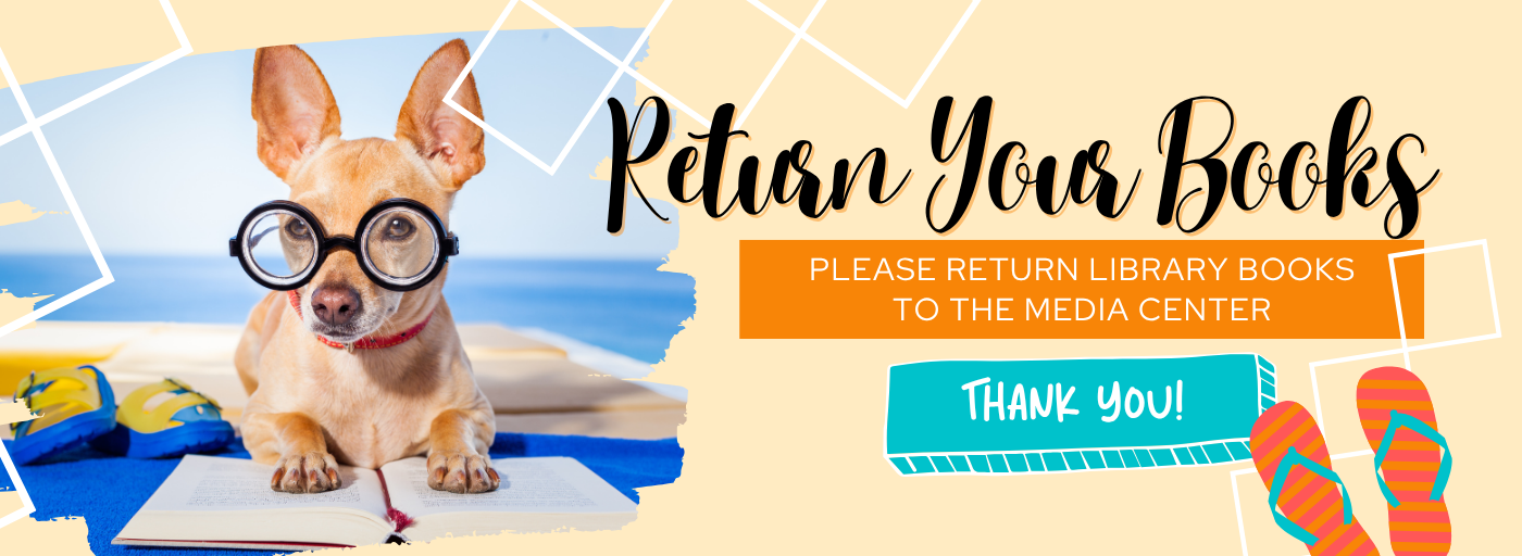 Return Books to the Media center